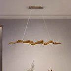 Vintage Resin Leaf Resin Pendant Light