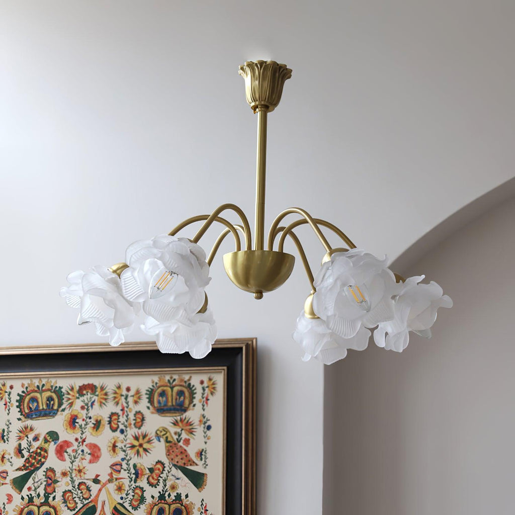 Luxurious Roses Pendant Light