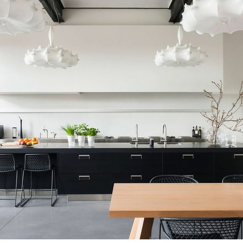 Nordic Cocoon LED Silk Pendant Light