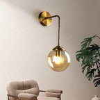 Shiny Nordic Globe Wall Light