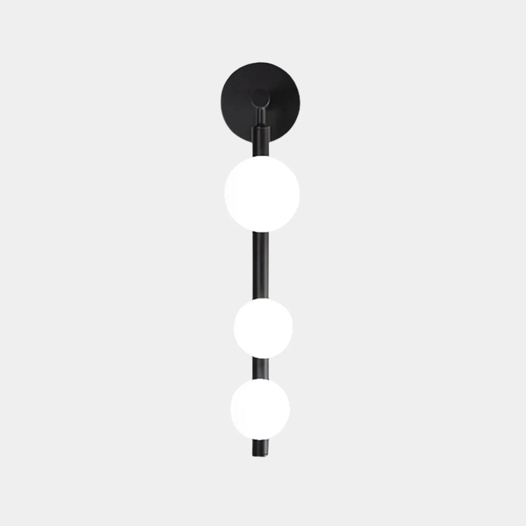 Elora Sculptural Glass Minimalist Wall Light