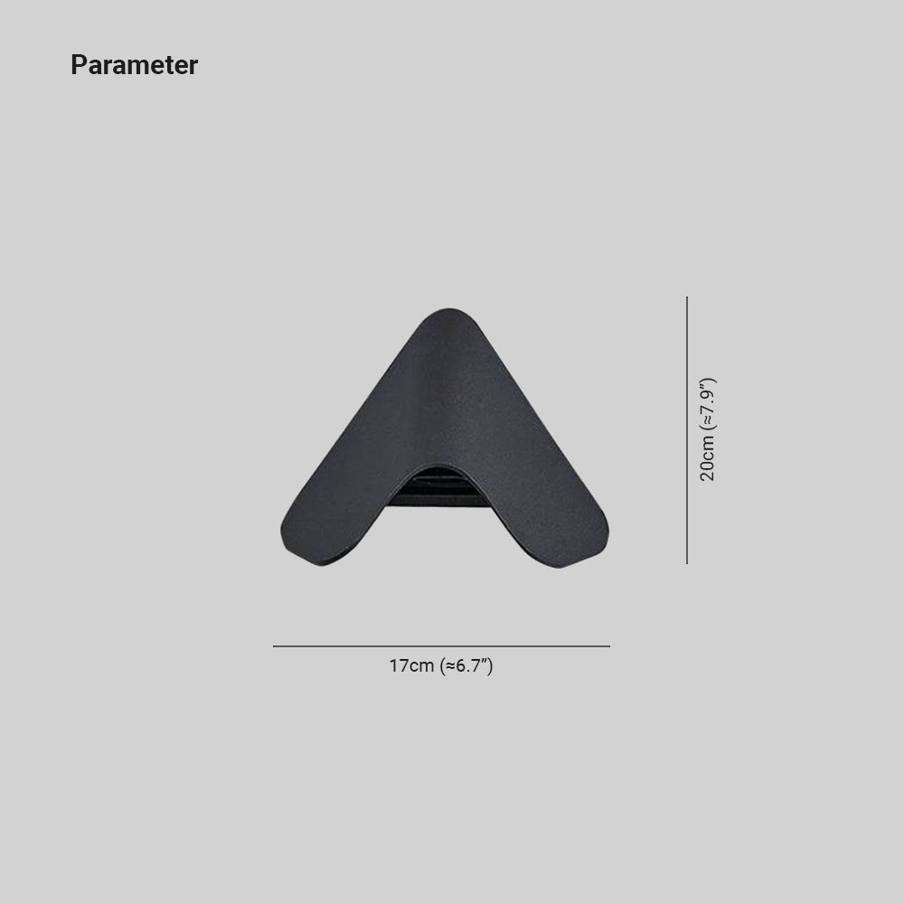 Minimalist Waterproof Triangle IP65 Waterproof Outdoor Light