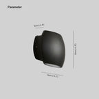 Minimalist Geometric  IP65 Waterproof Outdoor Wall Light