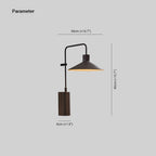 Carins Modern Minimalist Wide Cone Shape IP65 WaterProof Outdoor Light