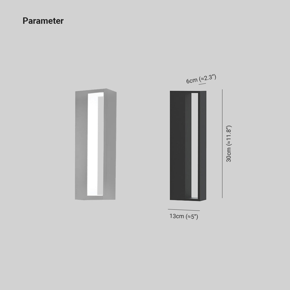 Modern Hollow IP65 Waterproof Outdoor Wall Light