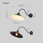 Alessio Vintage Disc IP65 Water Proof Outdoor Lighting
