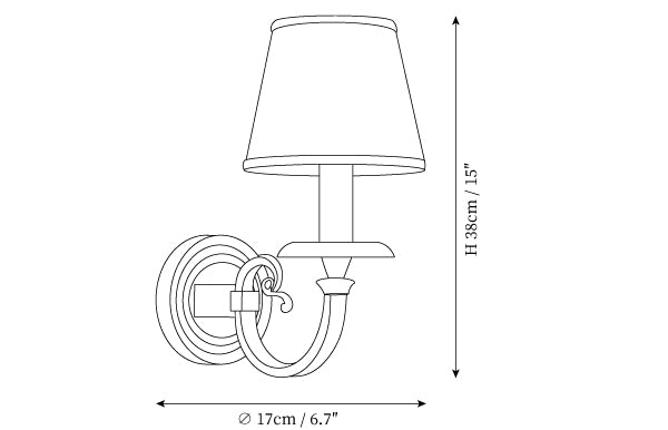 The Elegant Alessio Wall Light