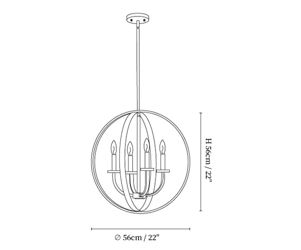 Farmhouse Lantern Pendant Light