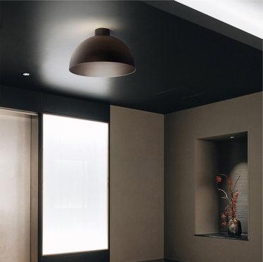 Modern Retro Gold Foil Ceiling Light