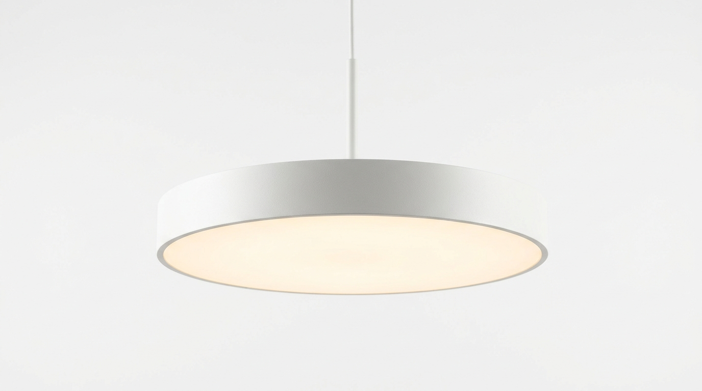 Circular Style Nordic Fused Aluminum Pendant Light