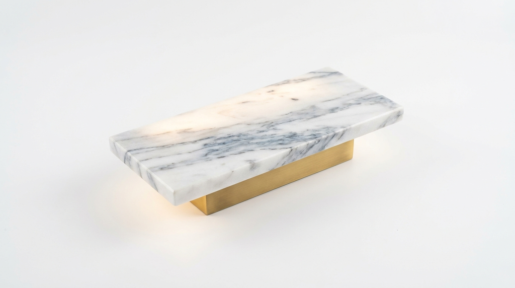 Aurora Slab Modern Nordic Marble Wall Light