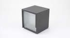 Modern Minimalist Outdoor Cube Garden Light
