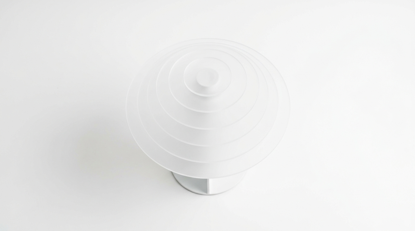 Selene Layered Moon Modern Acrylic Table Lamp