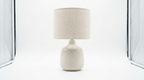 Mira Speckled Ceramic Nordic Table Lamp