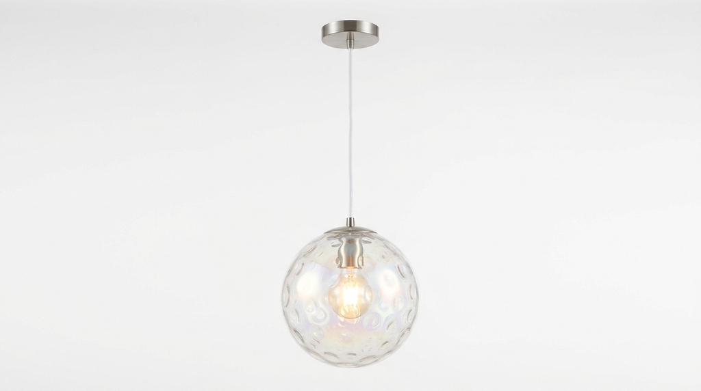 Aura Floating Nordic Bubble Glass Pendant Light