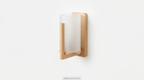 Thais Wood Nordic Glass Wall Light