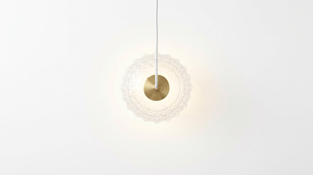 Aura Floating Nordic Bubble Glass Pendant Light