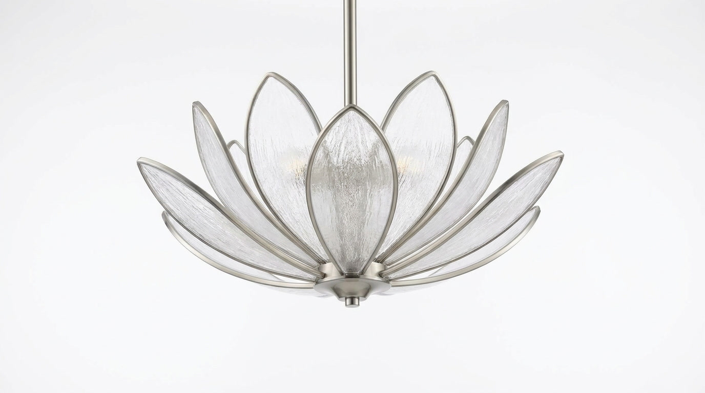 Nerea Lotus Modern Acrylic Ceiling Light