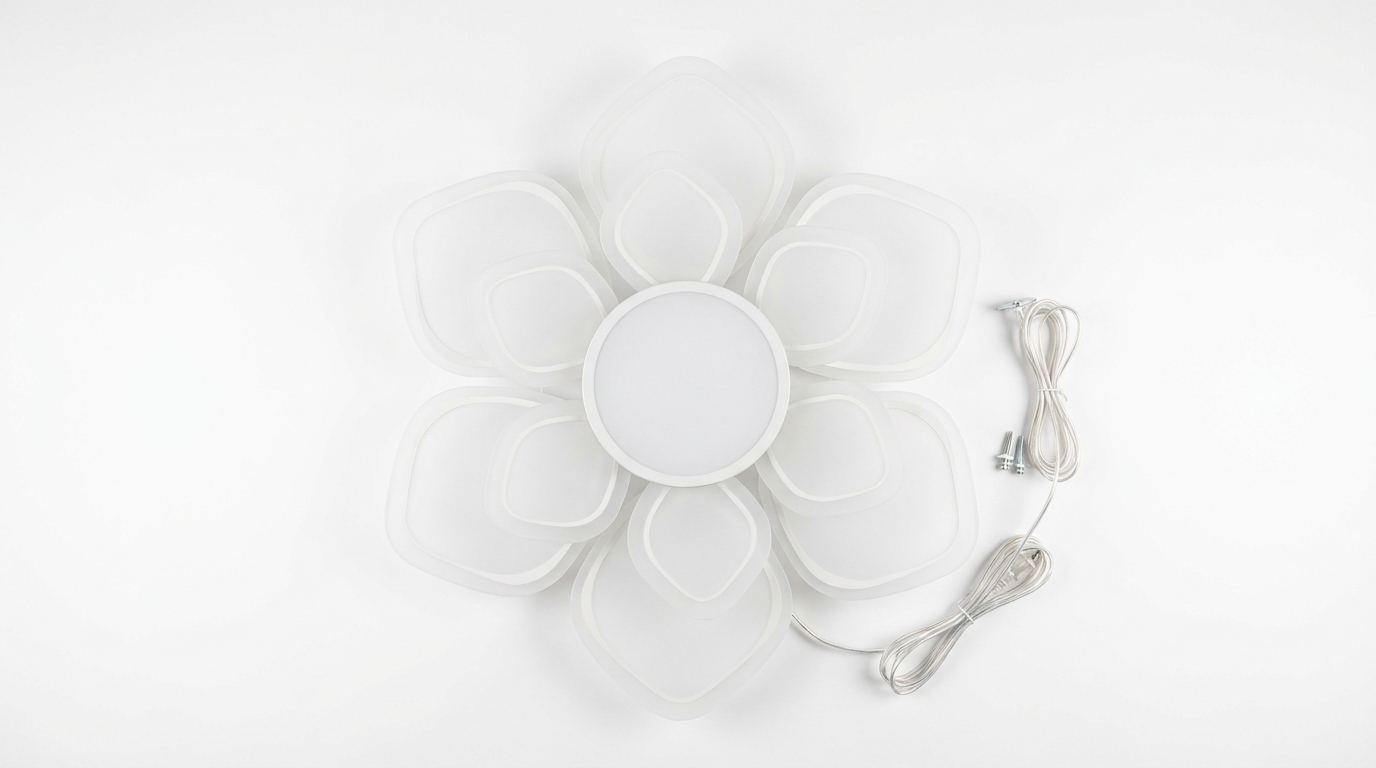 Nerea Lotus Modern Acrylic Ceiling Light