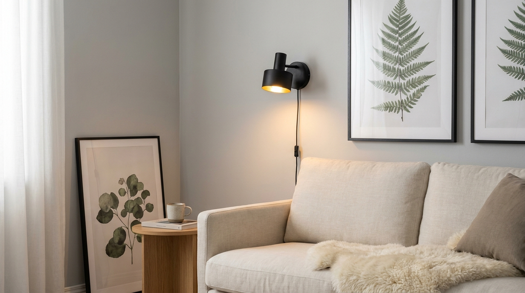 Kora Rotatable Nordic Metal Wall Light