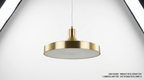 Dama Radiance Minimalist Metal Pendant Light