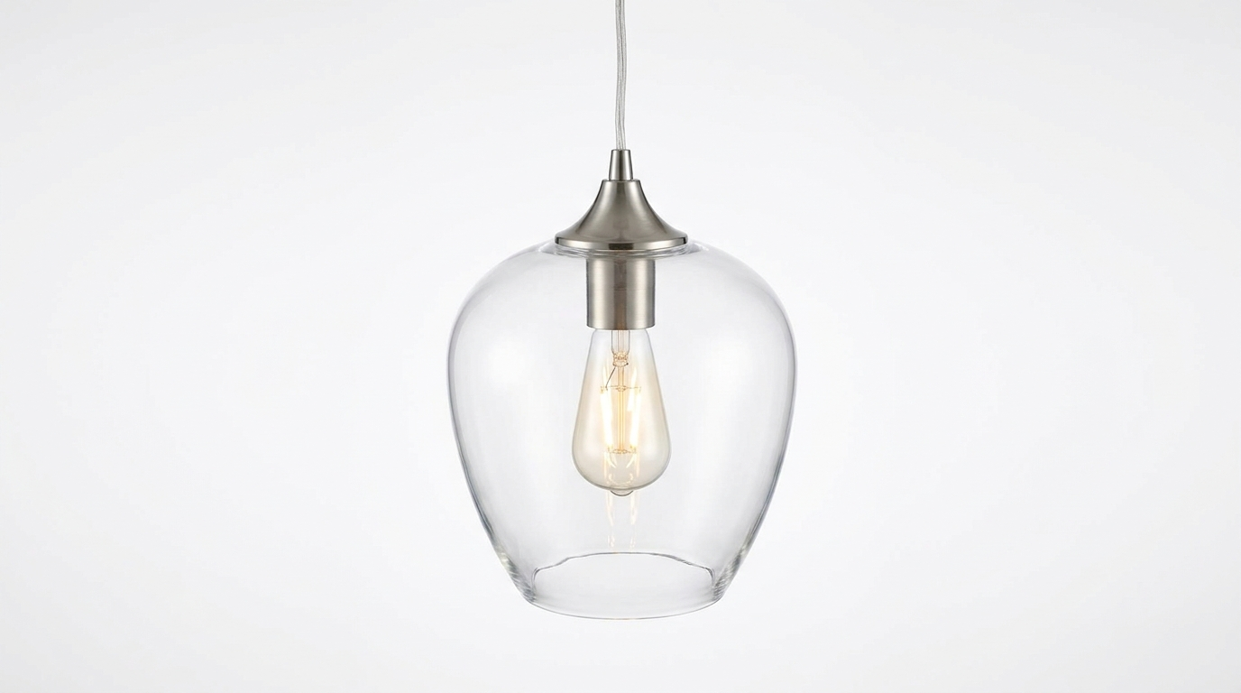 Elva Modern Glass Pendant Light