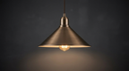 Anitra Nordic Cone Metal Pendant Light