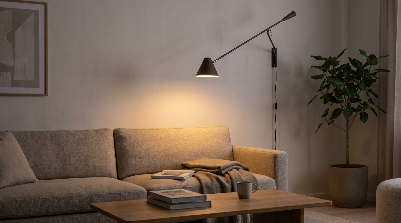 Eliona Nordic LED Metal Wall Light