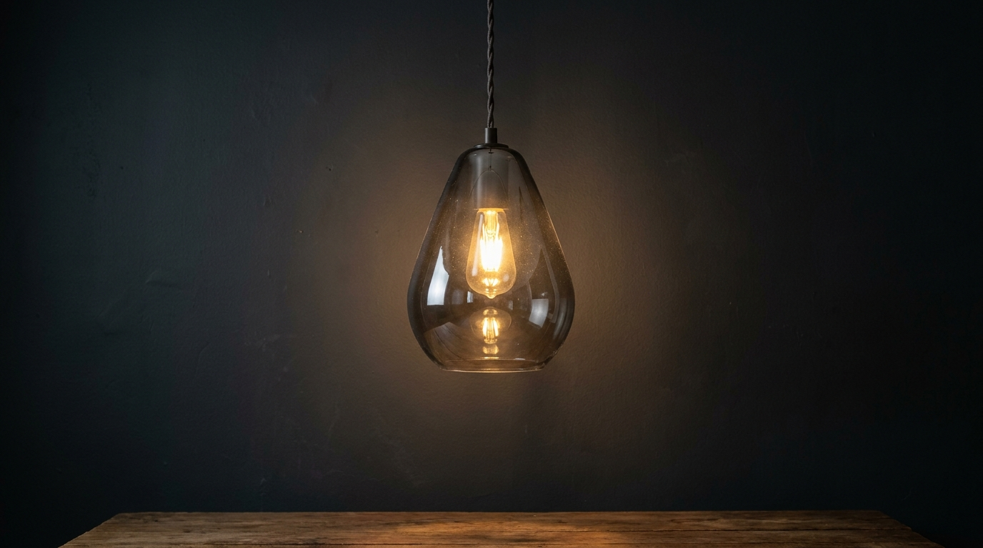 Elva Modern Glass Pendant Light