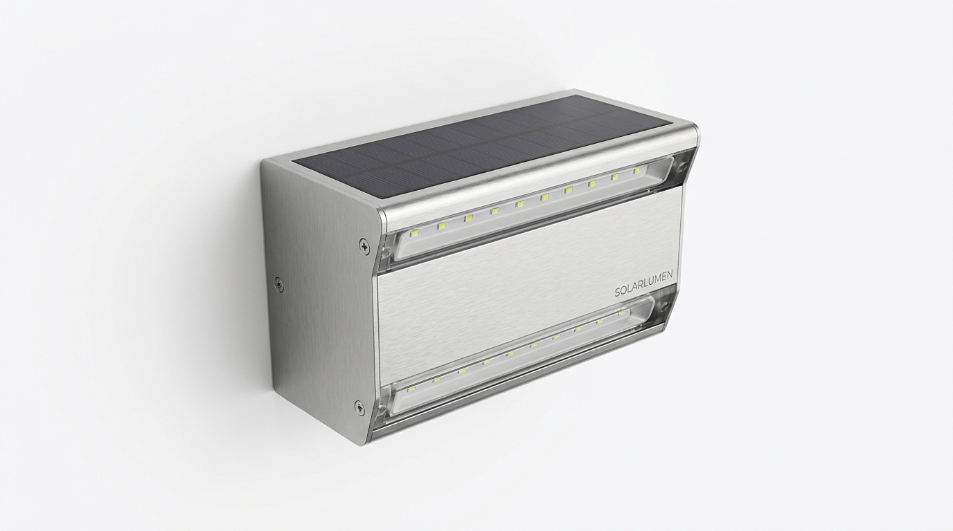 Solar Up and Down IP65 Waterproof LED Outdoor Wall Light