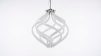 Nordic Spiral Acrylic Chandelier