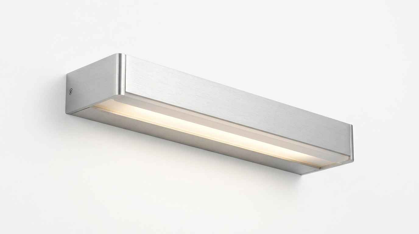 Edge Smooth Minimalist Linear Metal Outdoor Wall Lamp