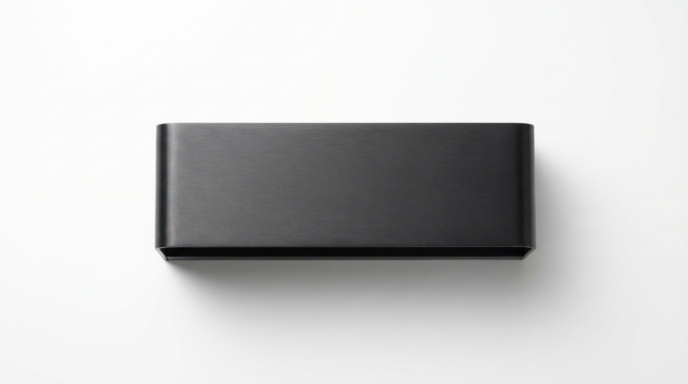 Edge Smooth Minimalist Linear Metal Outdoor Wall Lamp