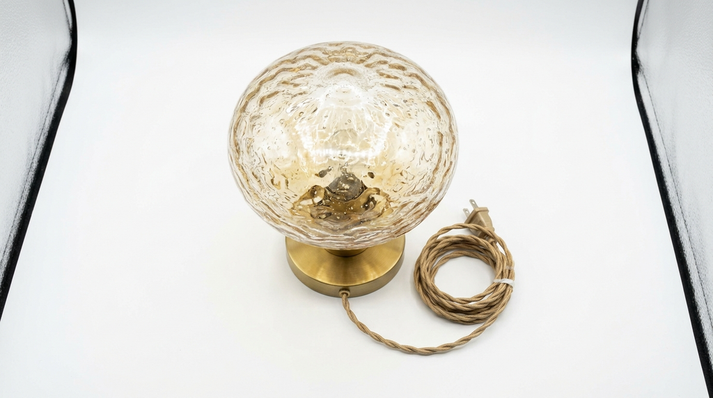 Retro Murano Water Ripple Glass Wall Light