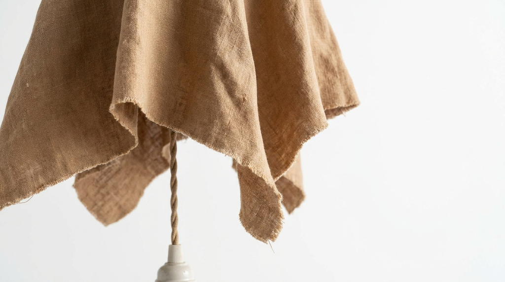 Elysia Wabi Sabi Fabric Pendant Light
