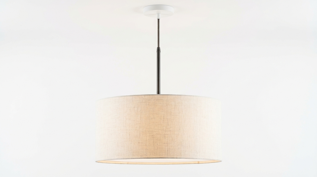 Beatrix Modern Linen Pendant Light