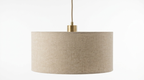 Beatrix Modern Linen Pendant Light
