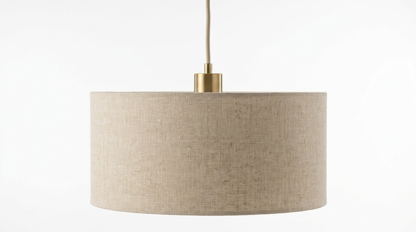 Beatrix Modern Linen Pendant Light