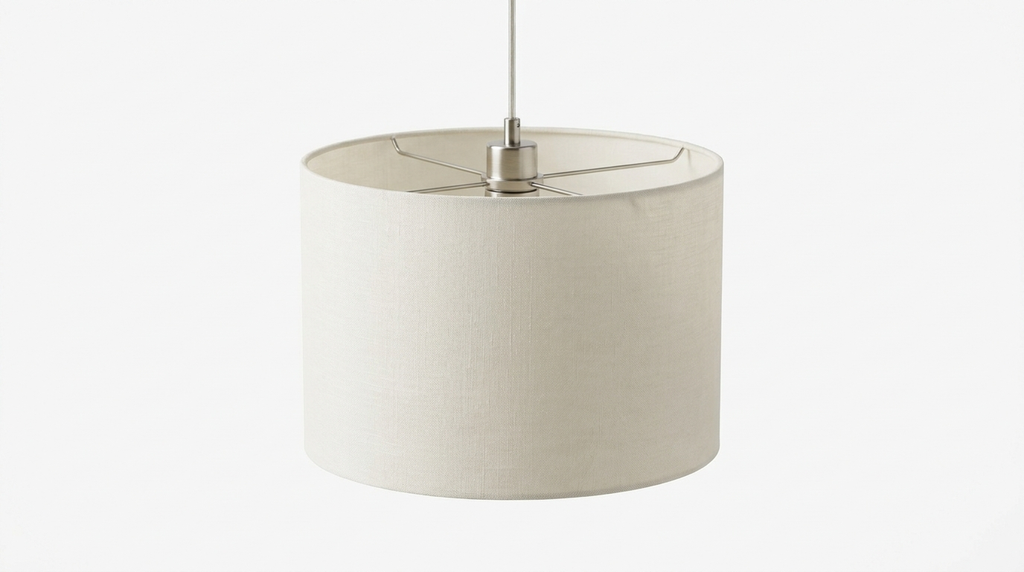 Eleonora Minimalist Silk Pendant Light