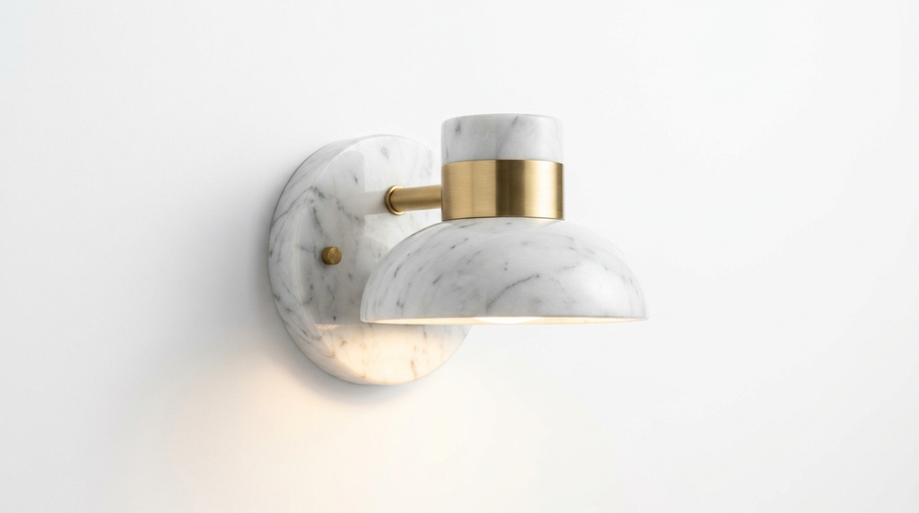 Elysian Glow Luxury Nordic Marble Wall Light
