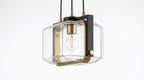 Aurelia Modern Bauhaus Glass Pendant Light