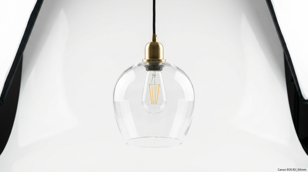 Gia Nordic Minimalist Glass Pendant Light
