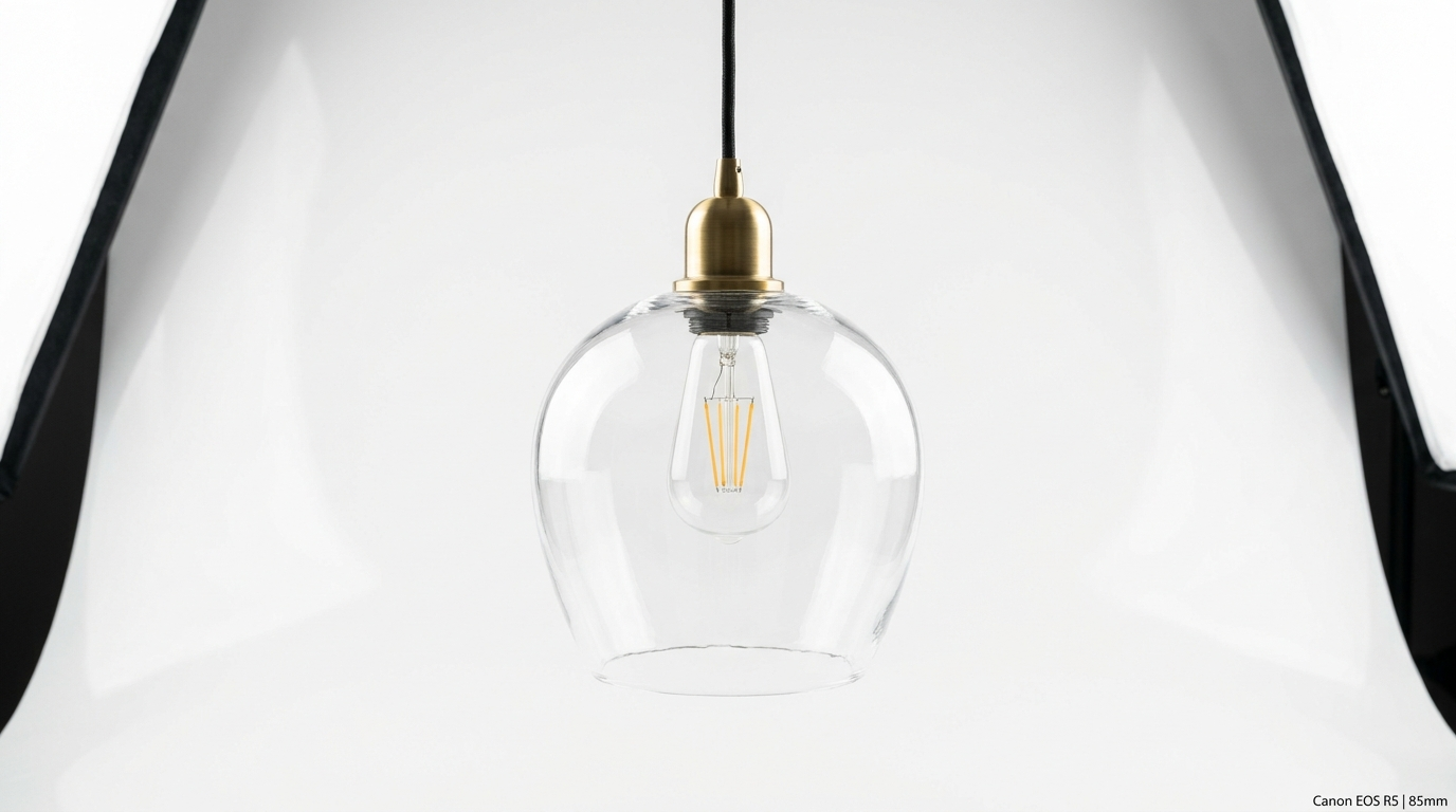 Gia Nordic Minimalist Glass Pendant Light