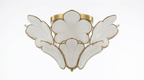 Fleur Petal French Vintage Acrylic Ceiling Light