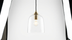 Gia Nordic Minimalist Glass Pendant Light