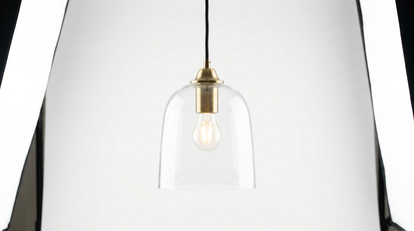 Gia Nordic Minimalist Glass Pendant Light