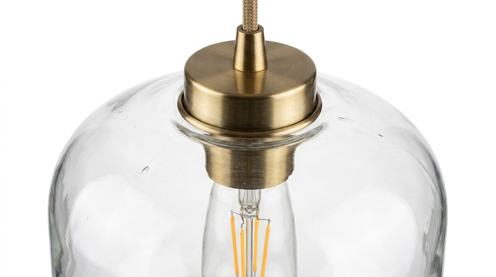 Gia Nordic Minimalist Glass Pendant Light