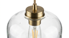 Gia Nordic Minimalist Glass Pendant Light