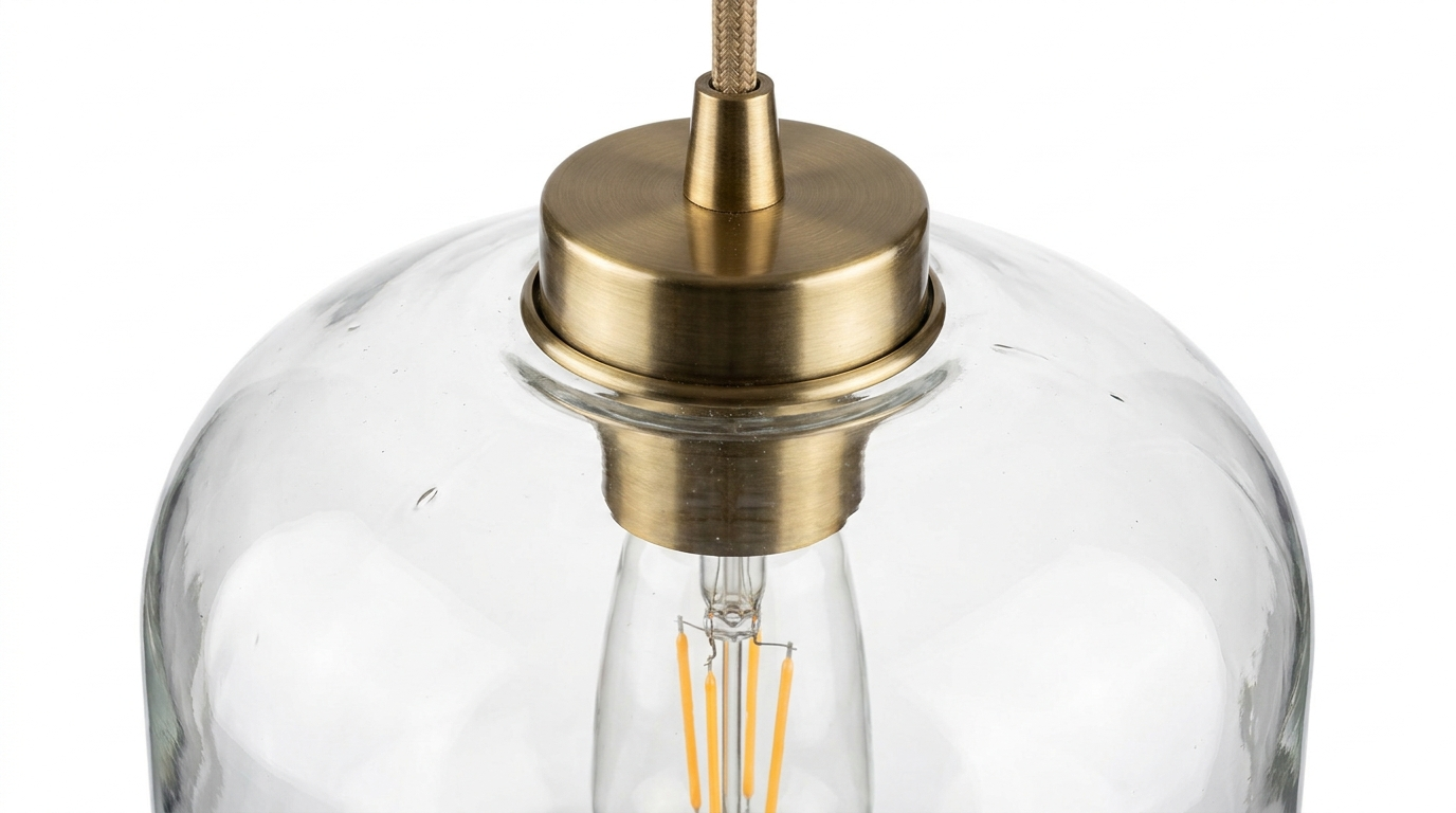 Gia Nordic Minimalist Glass Pendant Light