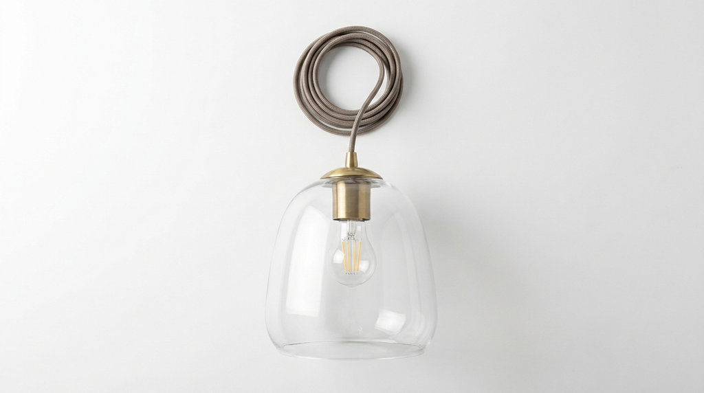Gia Nordic Minimalist Glass Pendant Light